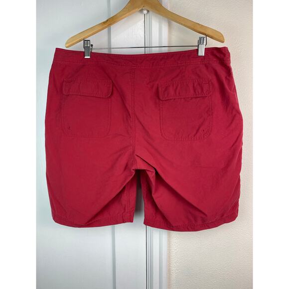 Pendleton Men's Size 40 Red Cotton Nylon Blend Classic Swim Board Shorts - Picture 4 of 5